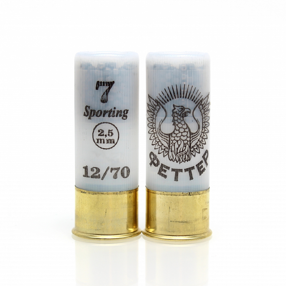 Патрон ФЕТТЕР SPORTING COMPETITION 12/70 дробь № 7 28 гр. (в пачке 25 шт.) (в коробке 250 шт.). Фото №3