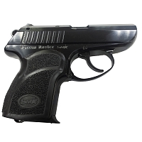 Пистолет ООП П-М22Т, (полированный, рукоятка Орех), 9 мм Р.А.