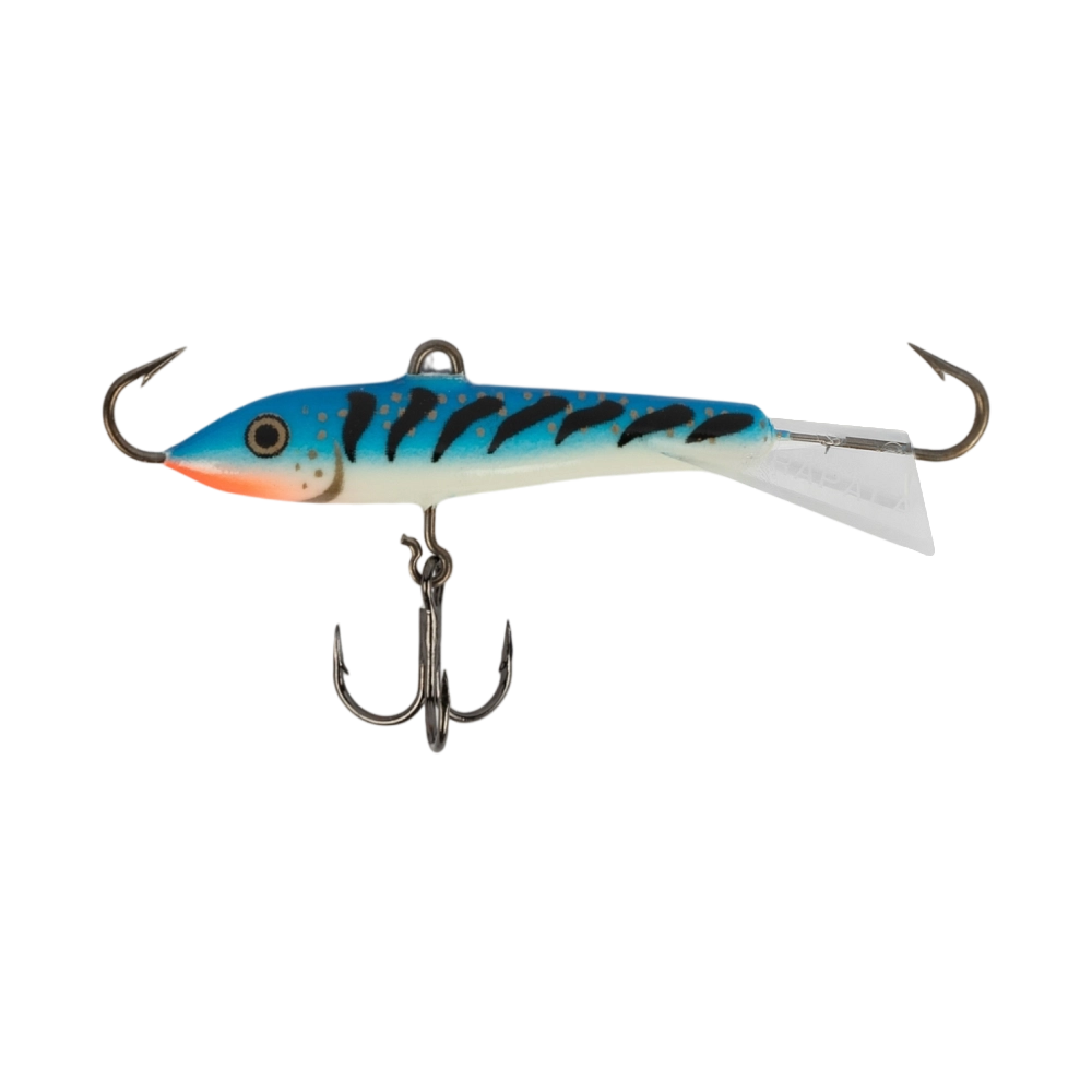 Балансир Rapala Jigging Rap 50мм, 9гр, цвет (GBT) с тройником. Фото №2