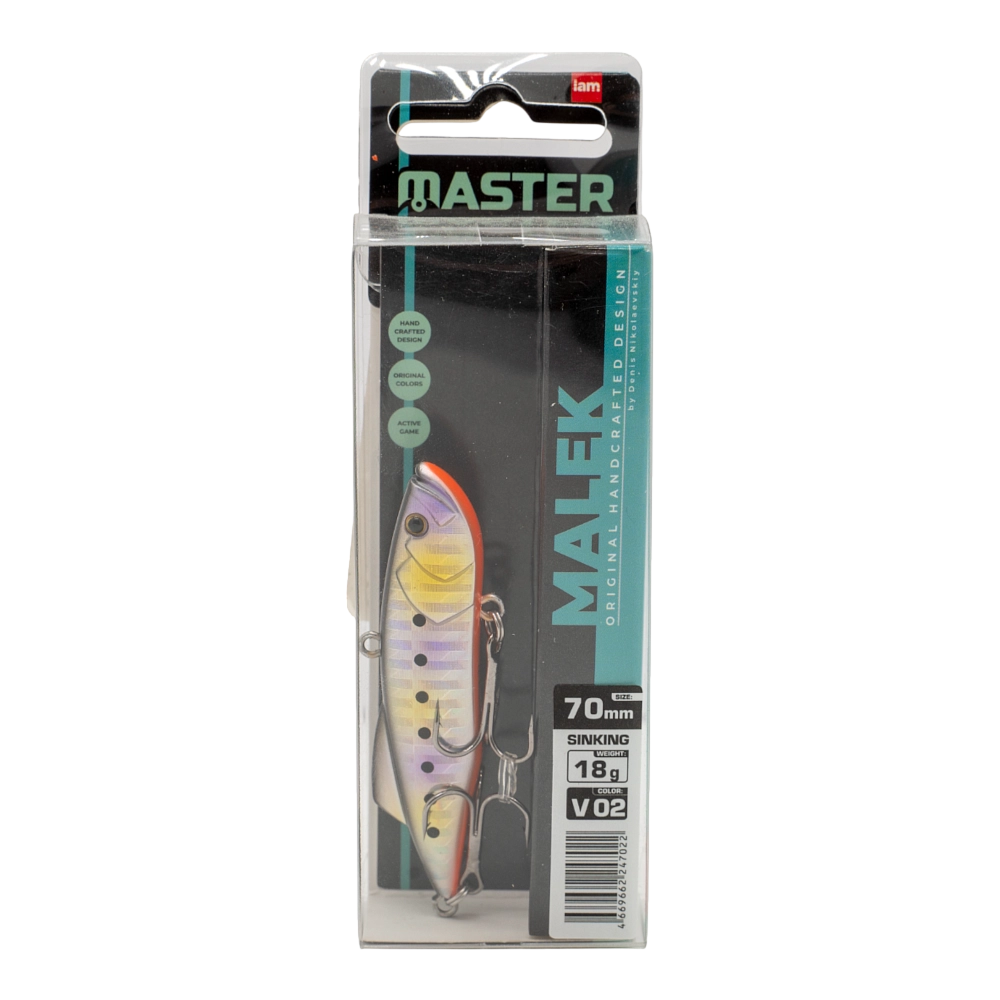 Воблер-раттлин IAM Master Malek 70мм, 18гр, цвет (V02). Фото №1
