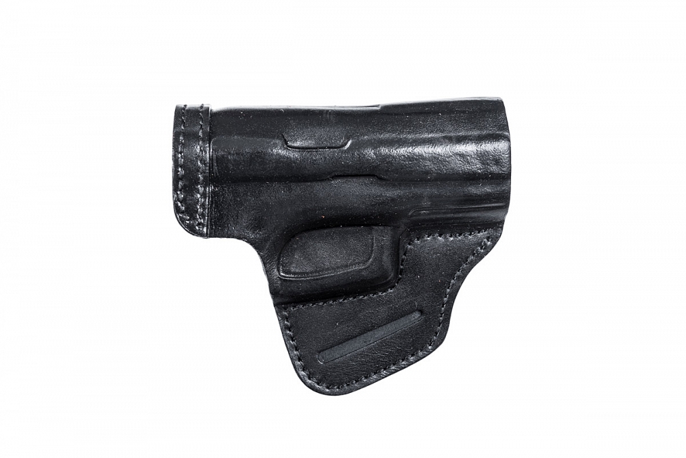 Кобура поясная "В ПСМ (Иж-78-9Т)" (кожа, черный) (Хольстер). Фото №2