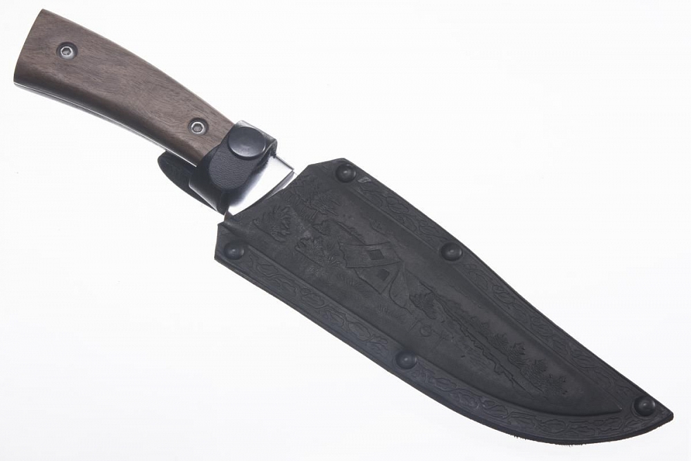 Нож Кизляр "Ф-1" (дерево, орех, ст. гарда). Фото №3