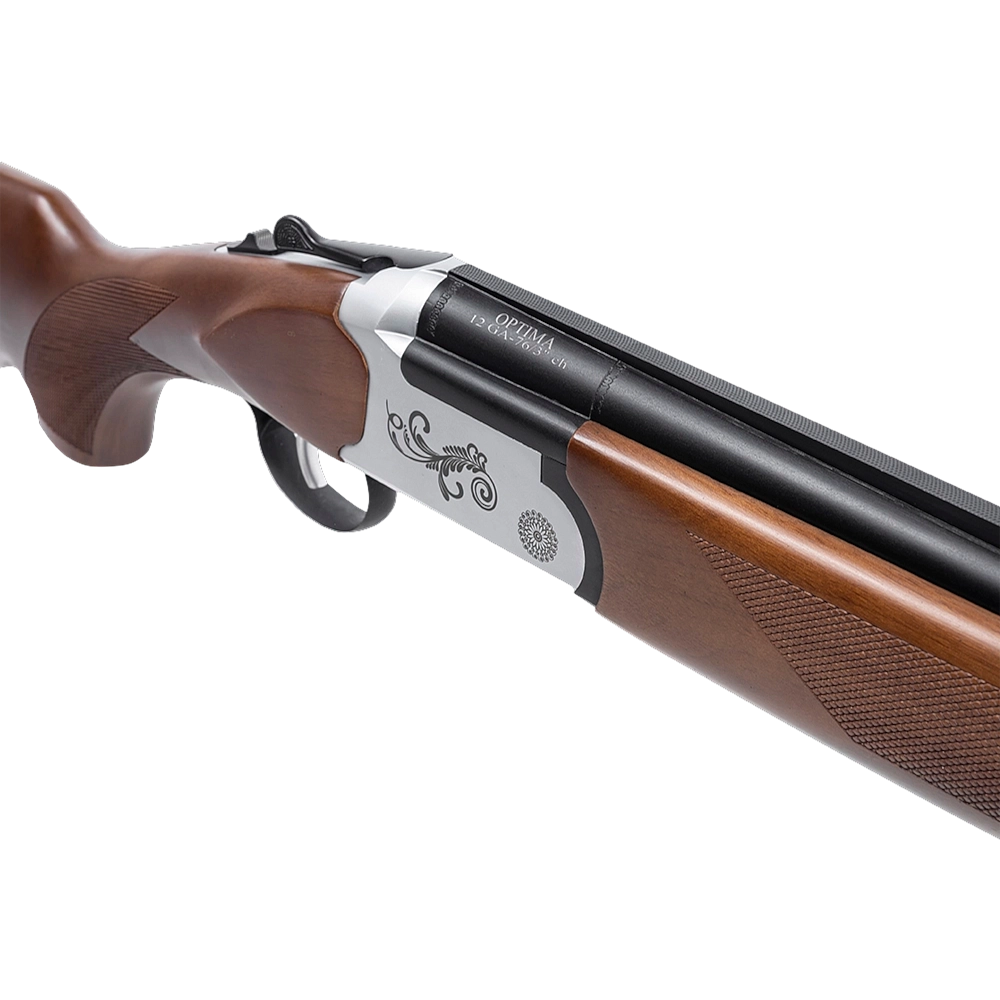 Ружье Hatsan OPTIMA D12 SILVER, калибр 12x76, дерево, ствол 28" (710) (экстрактор). Фото №3 Ружье Hatsan OPTIMA D12 SILVER, калибр 12x76, дерево, ствол 28" (710) (экстрактор). Фото №3