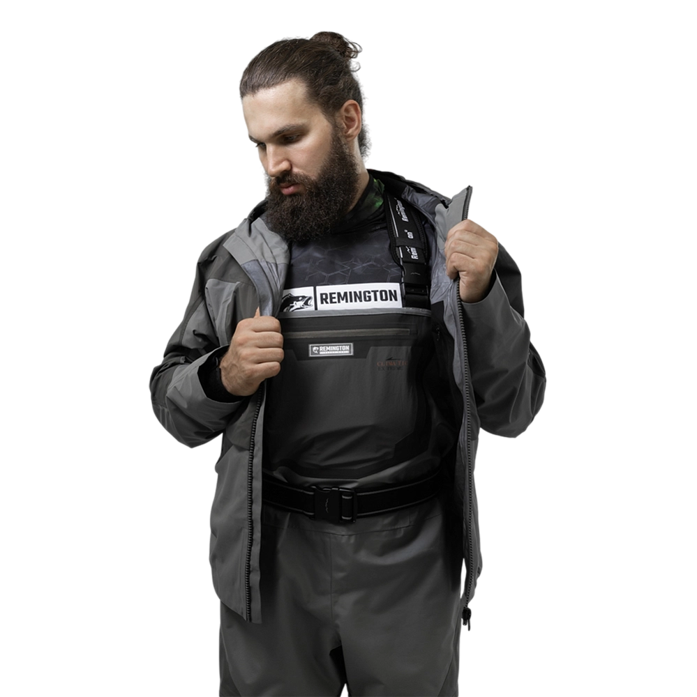 Куртка забродная Remington Fishing Rivers Black/Grey р. S. Фото №9 Куртка забродная Remington Fishing Rivers Black/Grey р. S. Фото №9