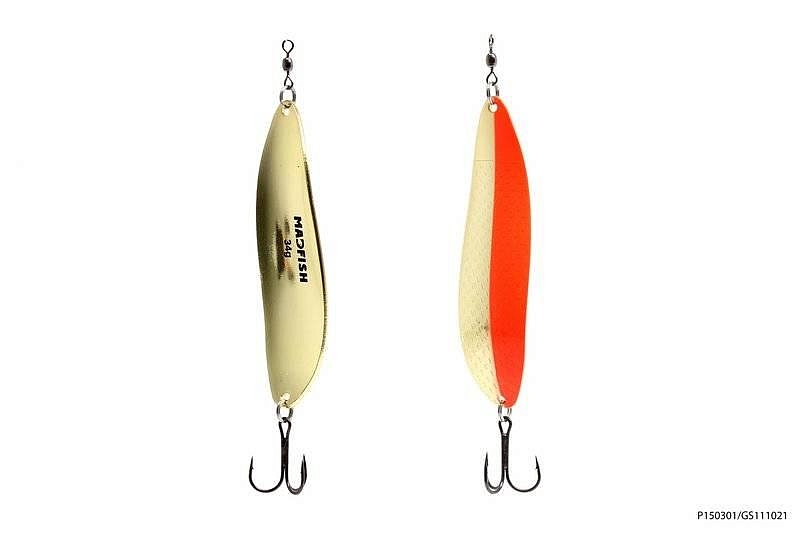 Блесна колеблющаяся MADFISH Taimen 34г, цвет GS111021. Фото №1