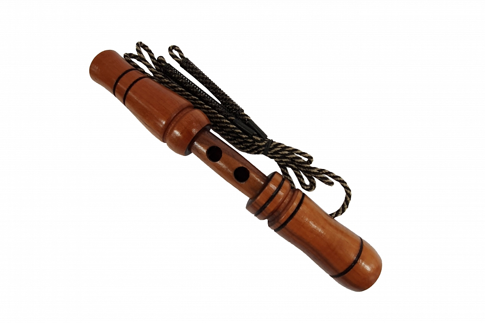 Манок Faulk's комбинированный двухсторонний утка-гусь (вишня/орех). Фото №5