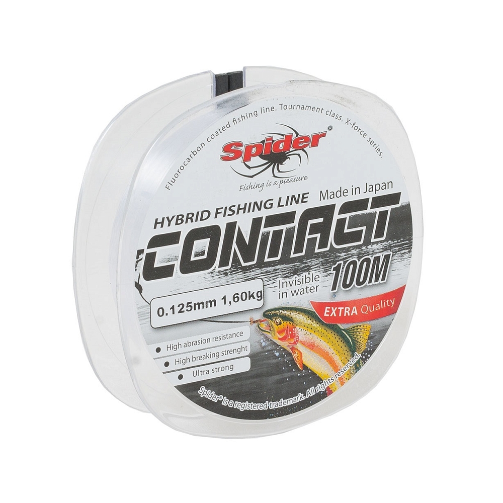 Леска "Spider Contact" 100м 0,33мм 9.1 (SWD). Фото №1
