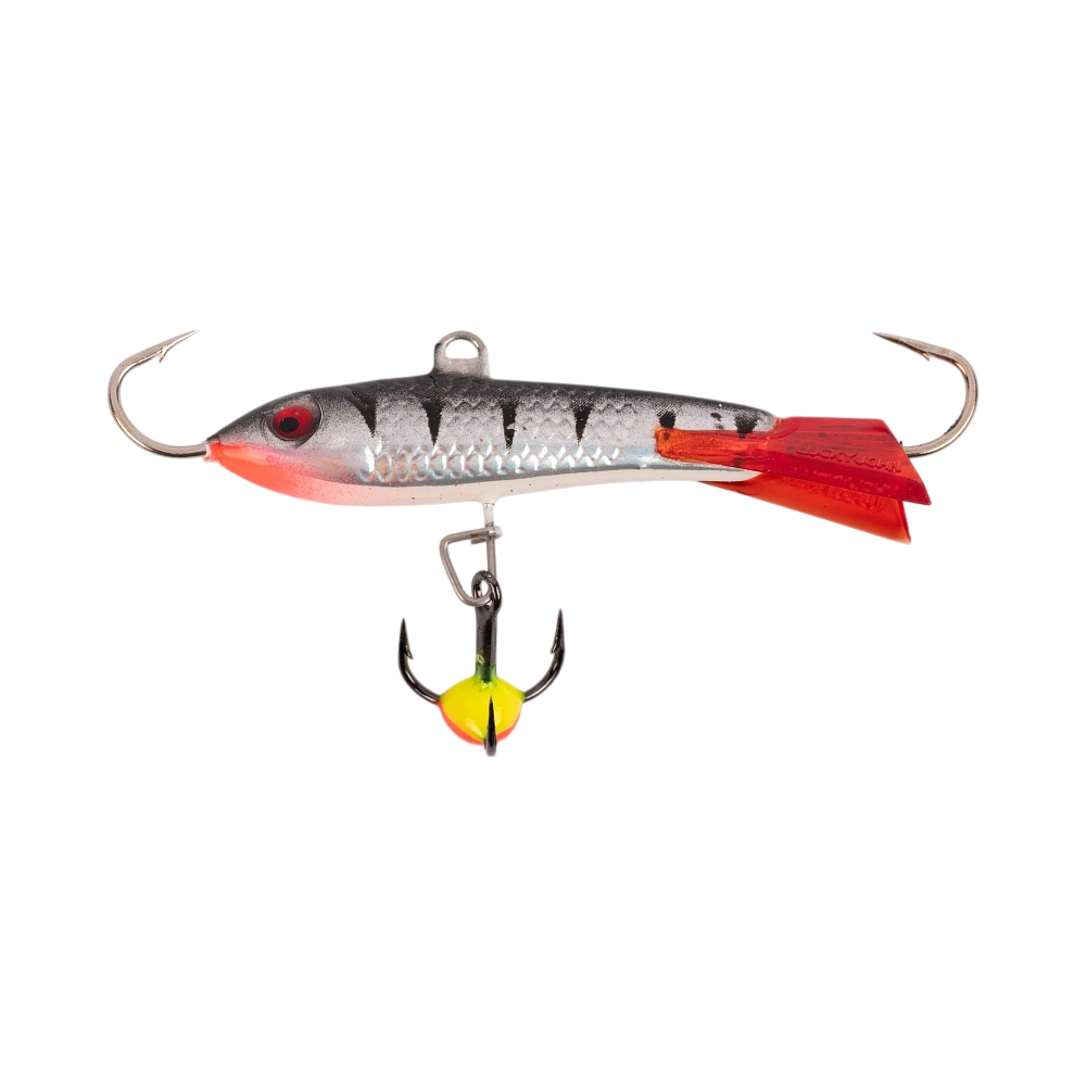 Балансир Lucky John CLASSIC 50мм, 13гр, цвет (12HRT) с тройником. Фото №2