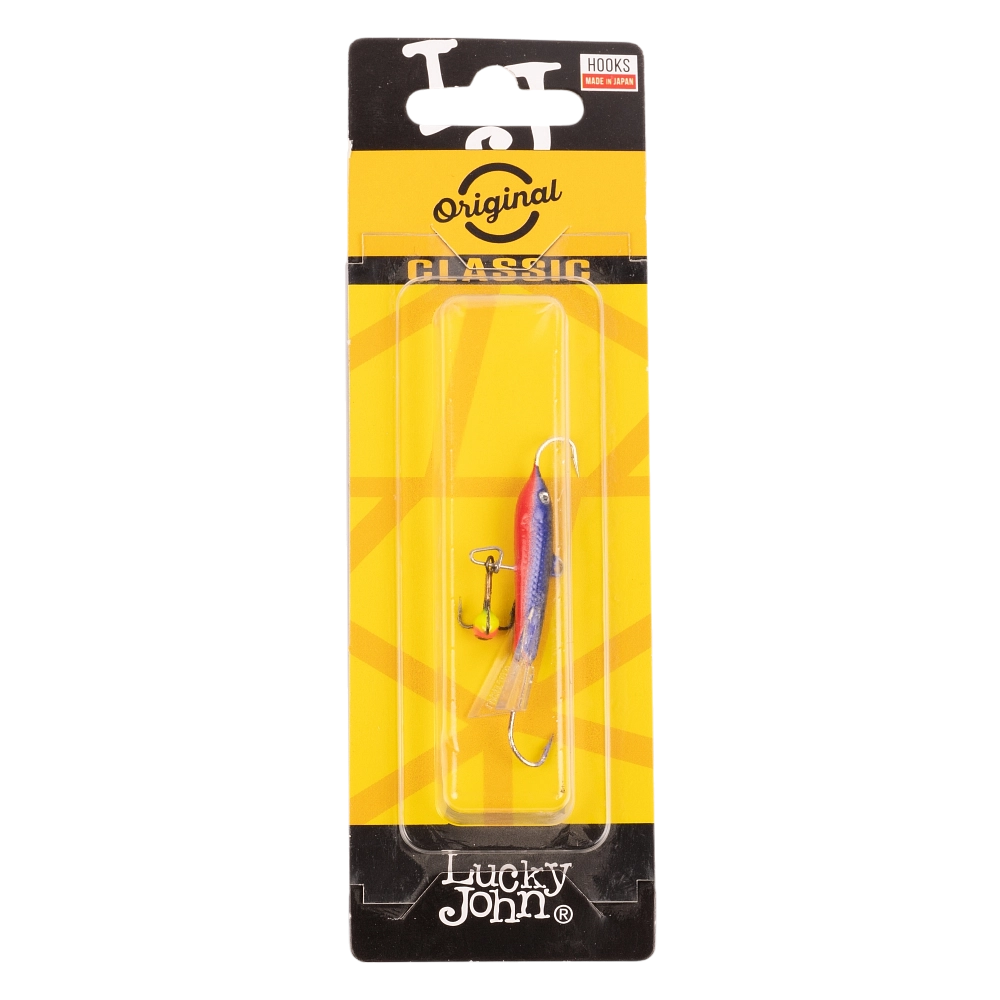 Балансир Lucky John CLASSIC 40мм, 6гр, цвет (28) с тройником . Фото №1