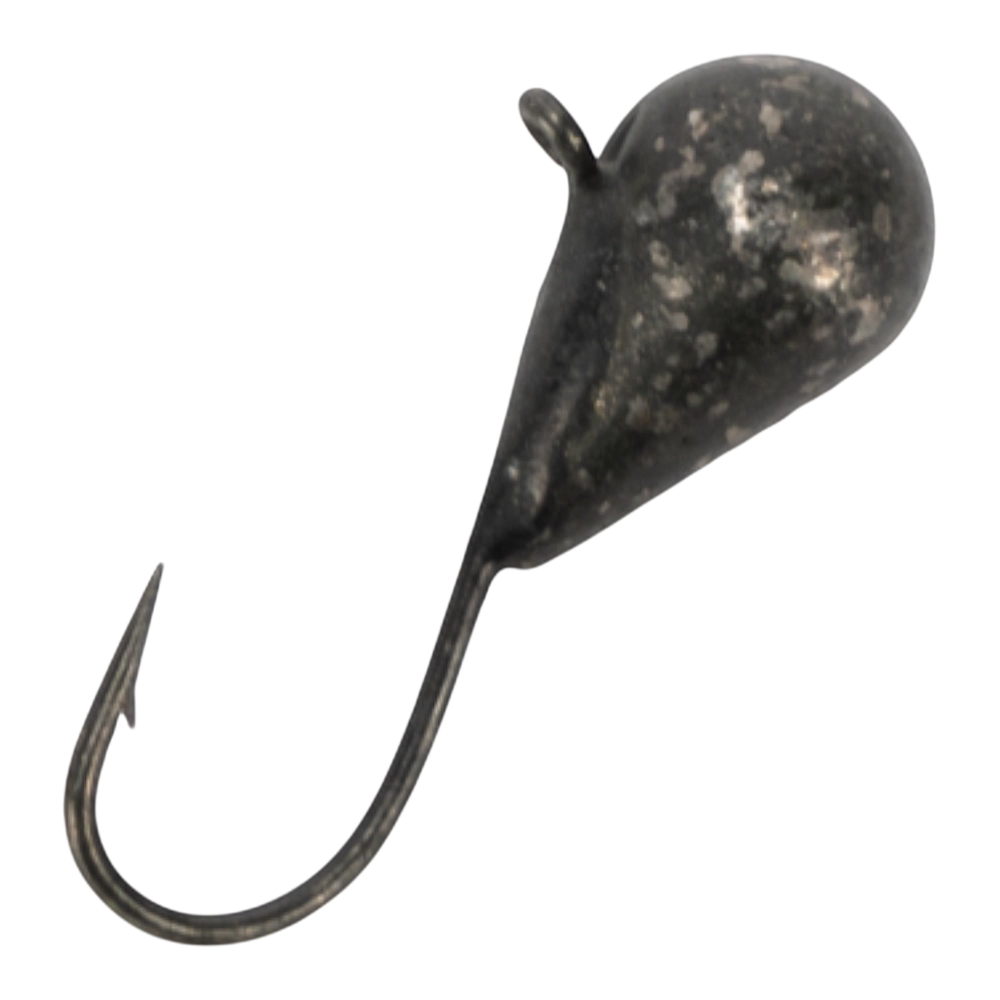 Мормышка Eco Deluxe Капля с ушком 6мм, #004 гальв. (5 шт). Фото №1