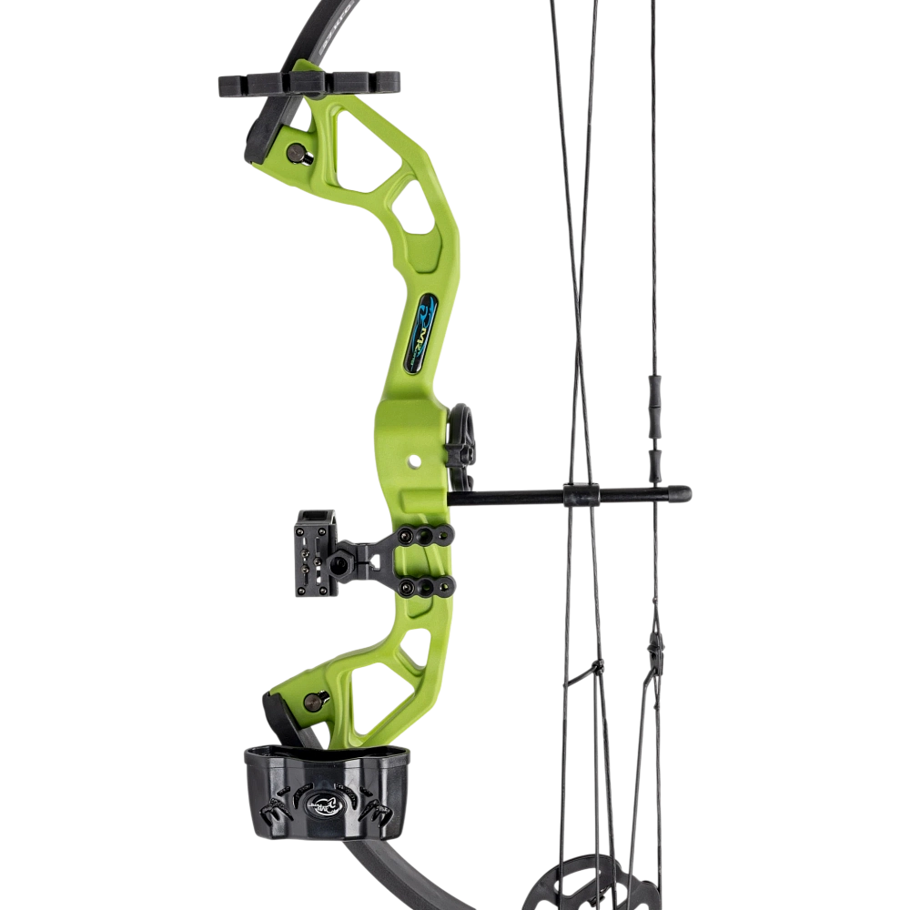 Лук Man Kung CBK2, блоч., зеленый, 25lbs. Фото №2