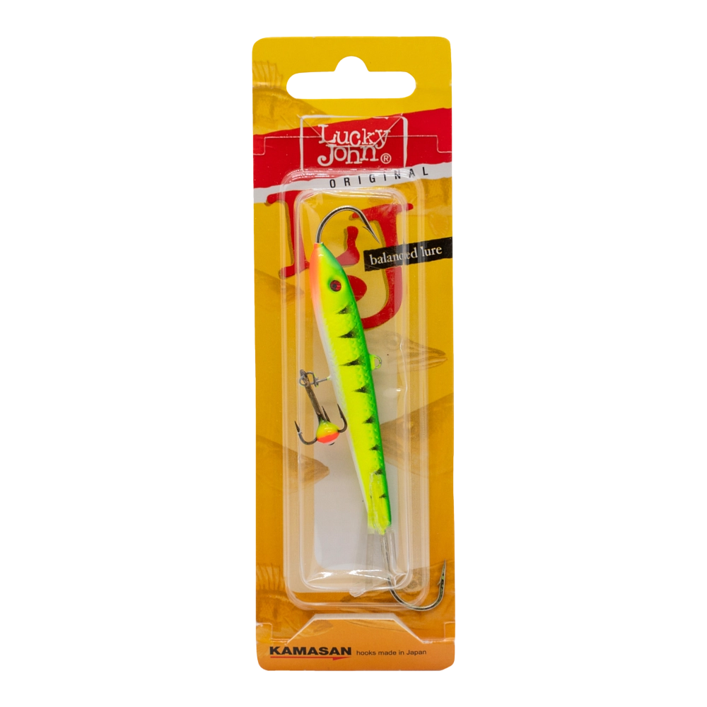 Балансир Lucky John CLASSIC 90мм, 29гр, цвет (24) с тройником. Фото №1