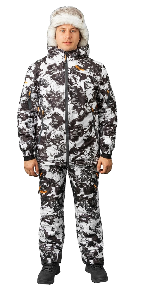 Костюм PRIDE «Кобра Зима 2021(-25)» (алова, белая цифра) р. 48-50/170-176. Фото №2 Костюм PRIDE «Кобра Зима 2021(-25)» (алова, белая цифра) р. 48-50/170-176. Фото №2