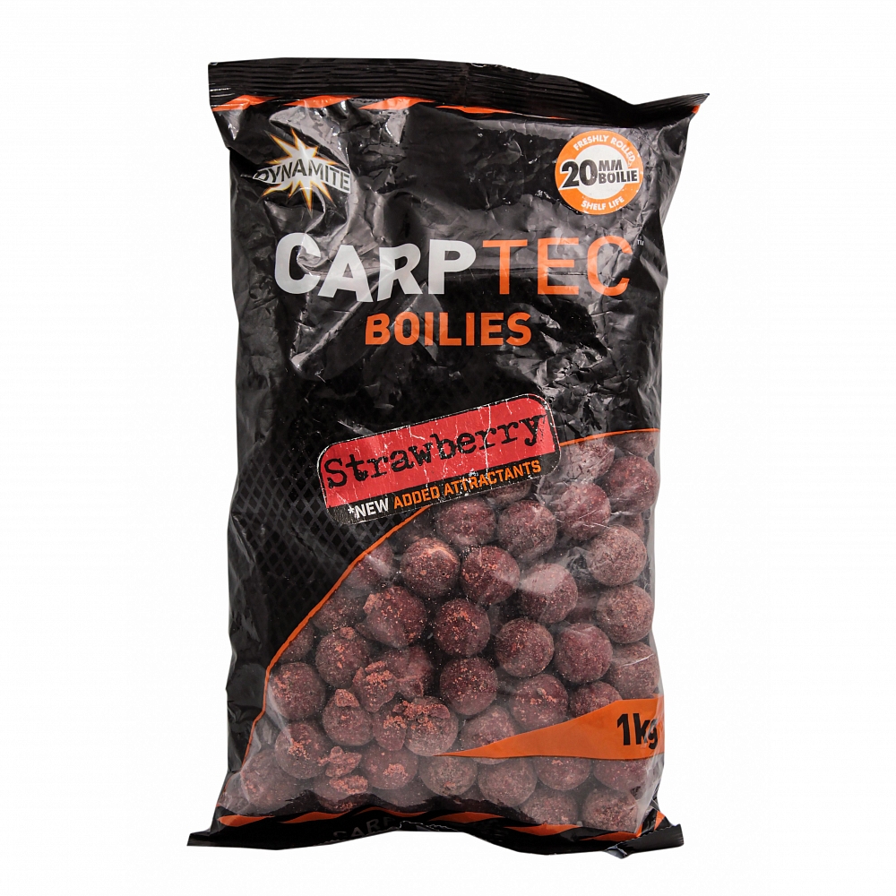 Бойл вареный 20 мм Strawberry 1 кг. Фото №1