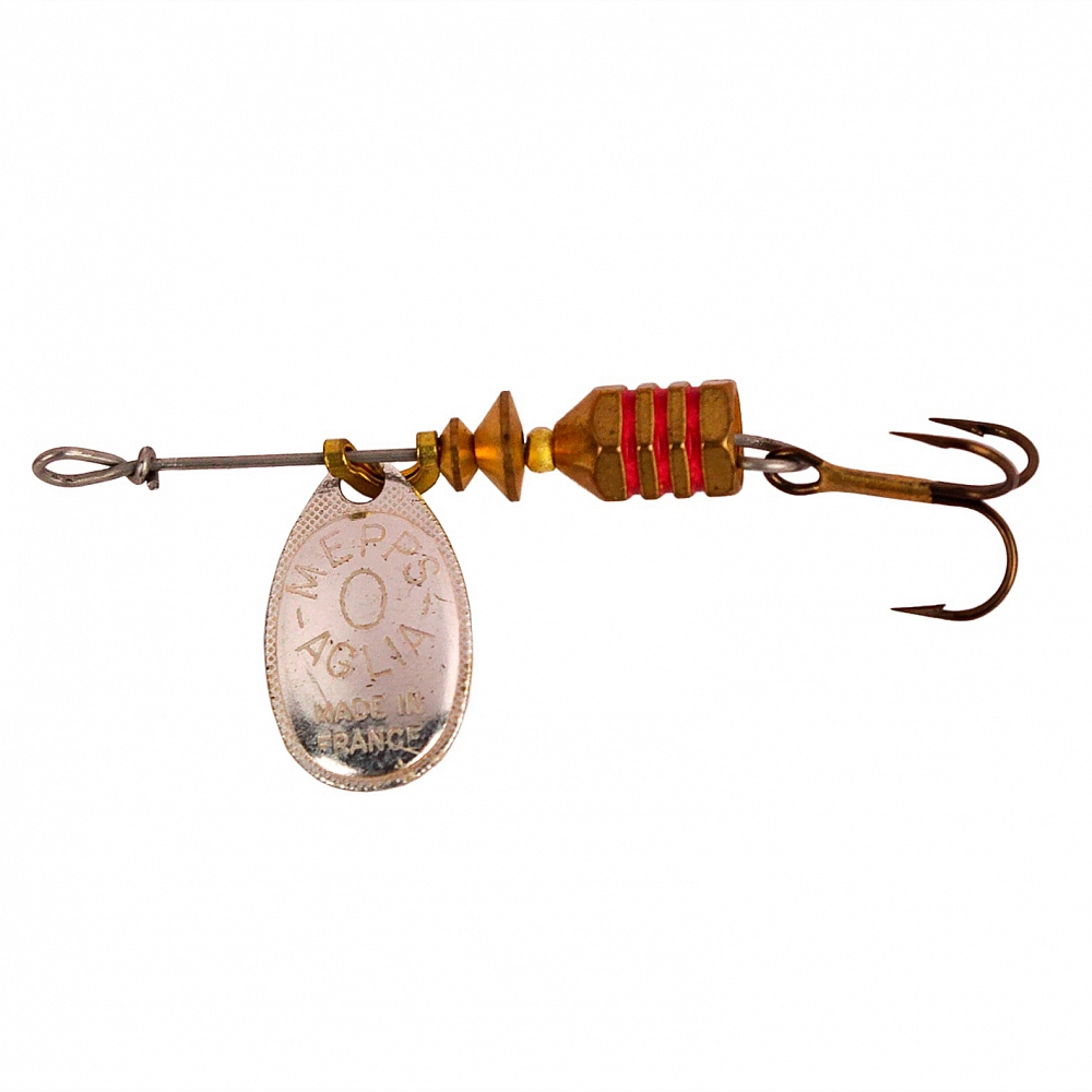 Блесна вращающаяся MEPPS "Aglia TW AG" №1 24 шт. (CPTW20013). Фото №1