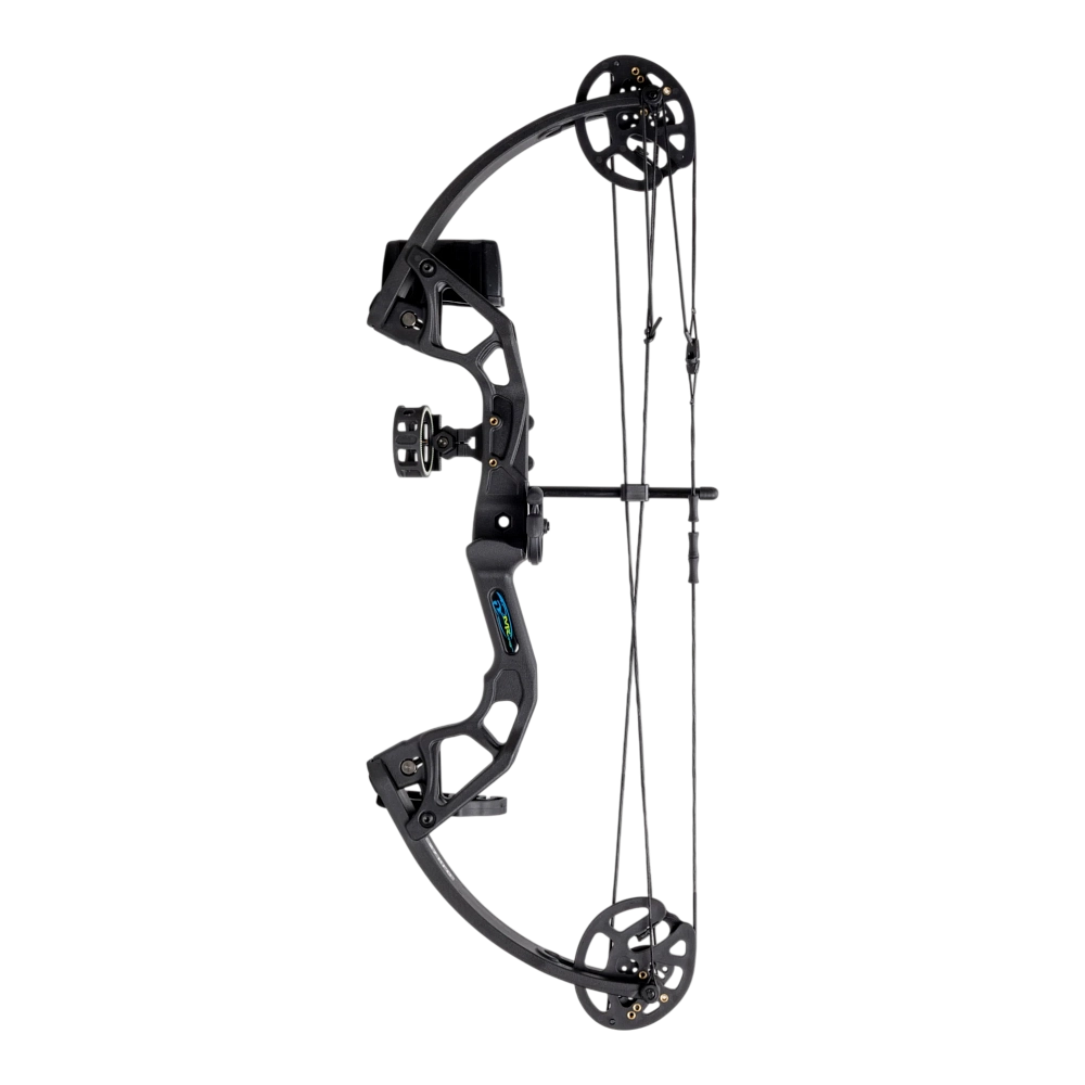 Лук Man Kung CBK2, блоч, черный, 25lbs. Фото №3