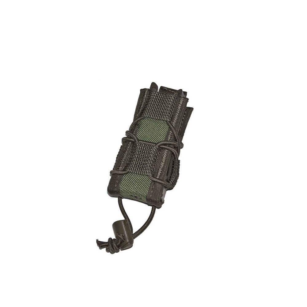 Подсумок FAST для пистолетного магазина ПЯ, АПС, Глок-17 и др. (molle) (Олива). Фото №2