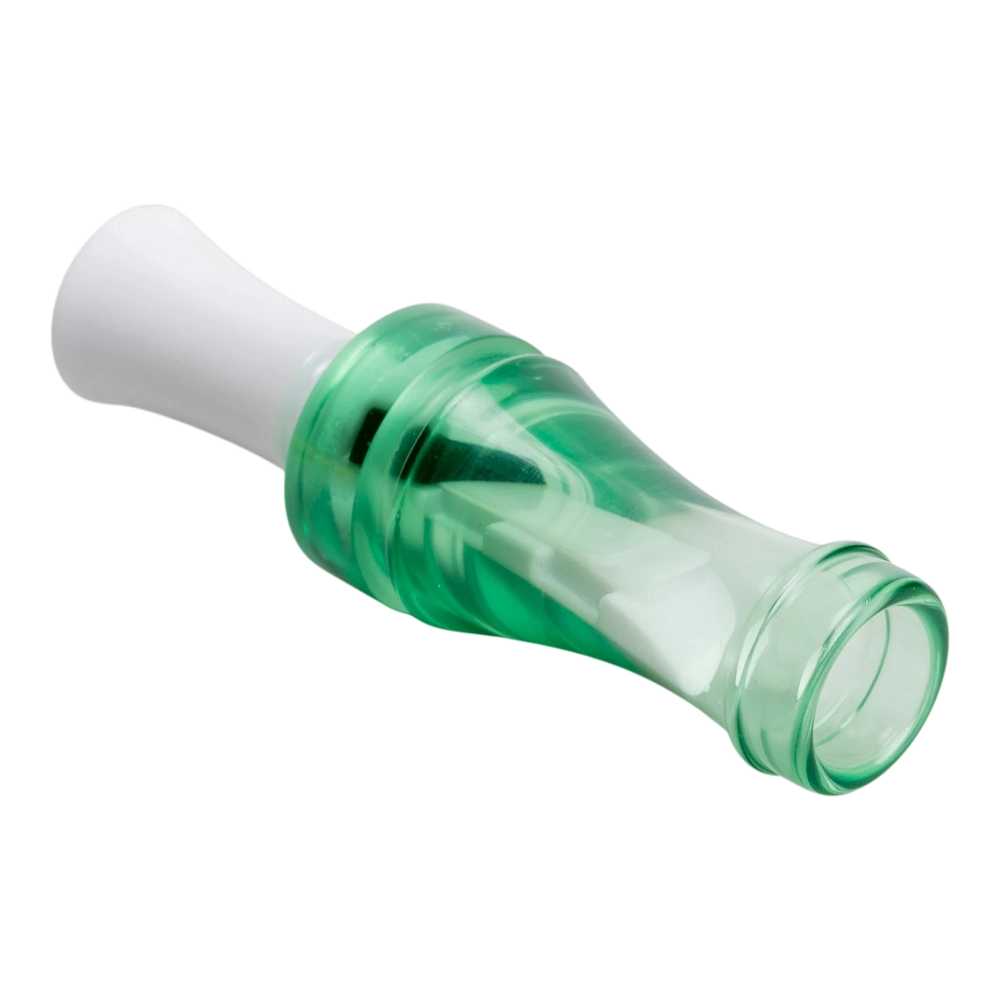 Манок ЗС Solder, на утку, двухлепестковый, зелено-белый. Фото №2