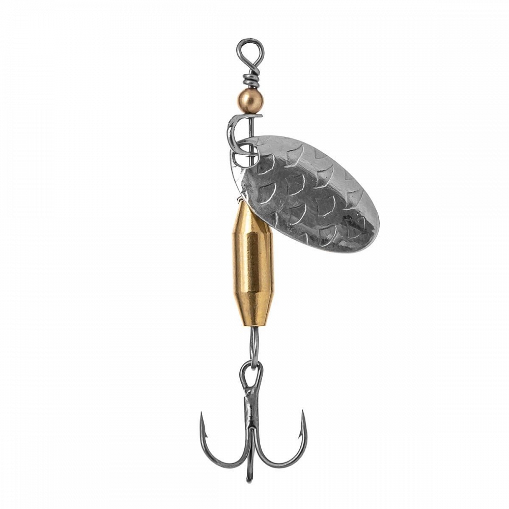 Блесна Вращ-прем Мира 0 (4гр Серебро) (1145) Helios. Фото №2