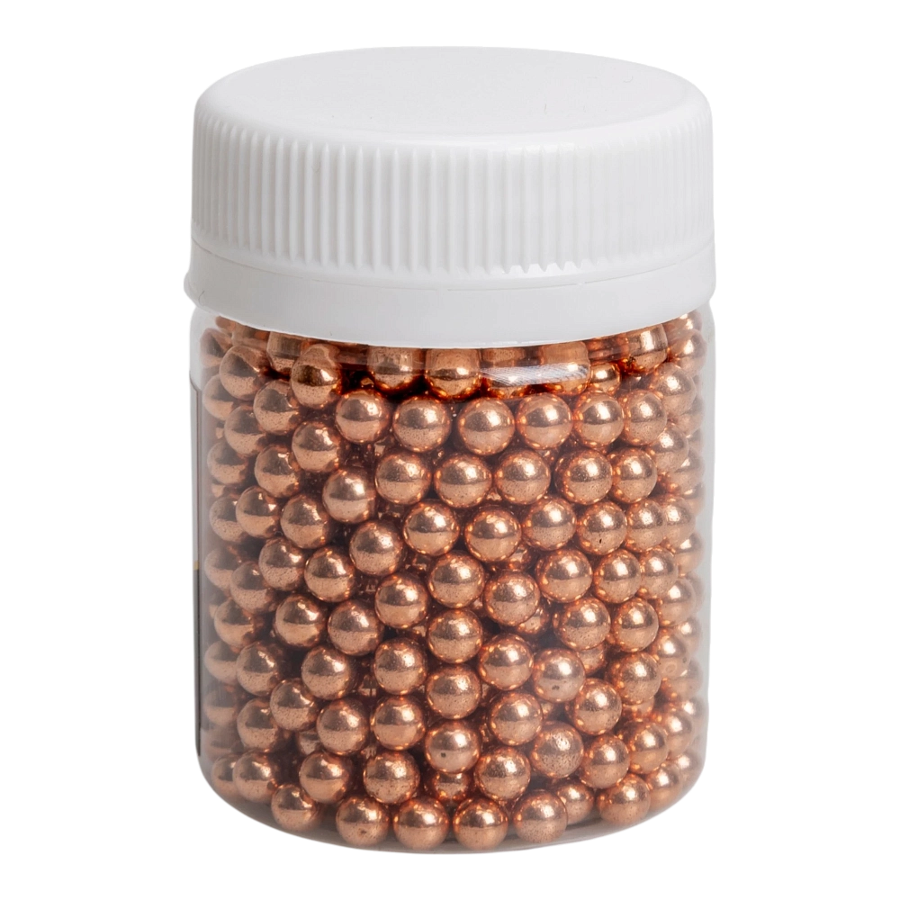 Шарик омеднённый "Borner Gold" БАНКА (500 шт.) (в коробке 70 шт.). Фото №2