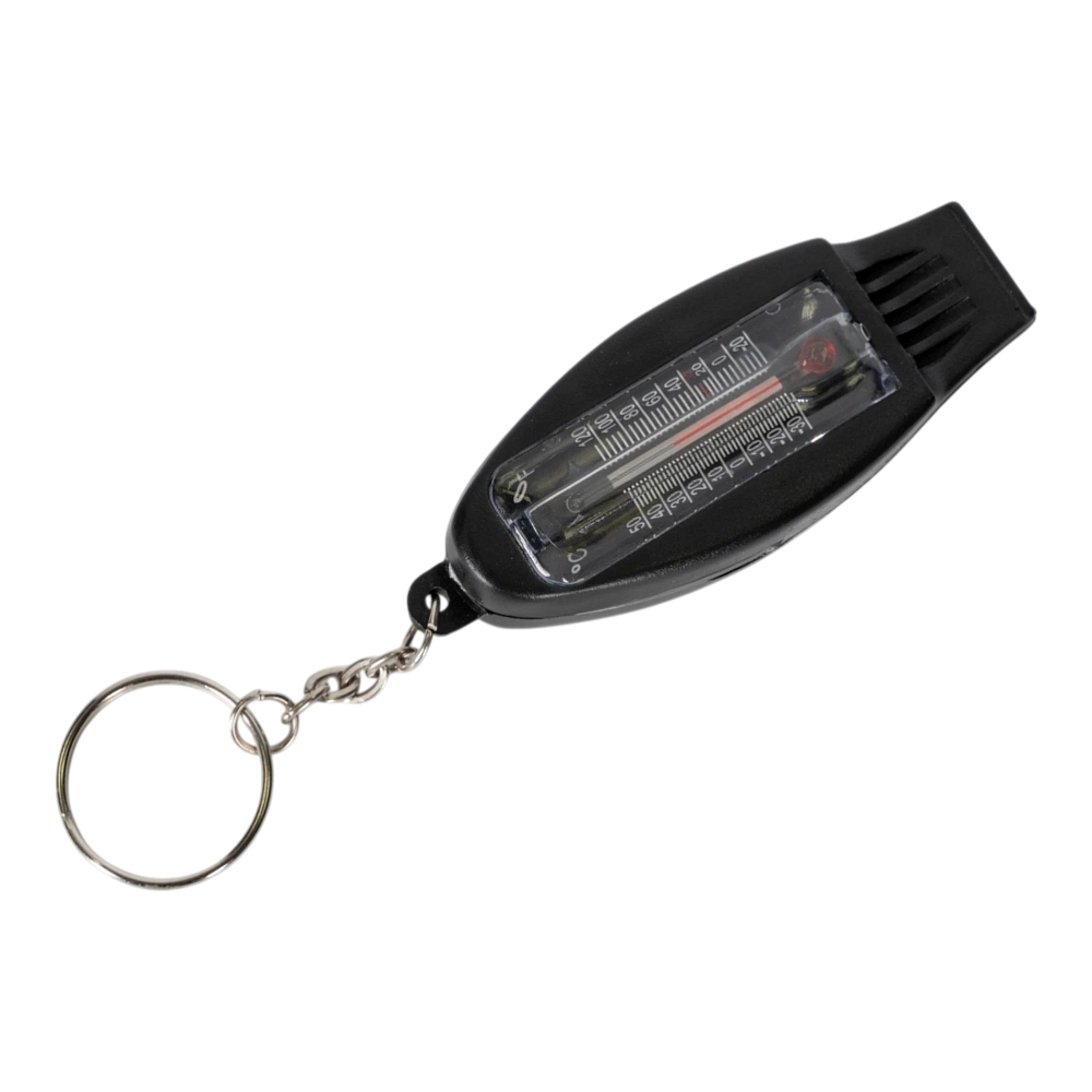 Компас-свисток (термометр) "СЛЕДОПЫТ", с лупой. Фото №3