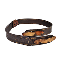 Ремень погонный 40 мм "Царская охота" (кожа) (Хольстер)