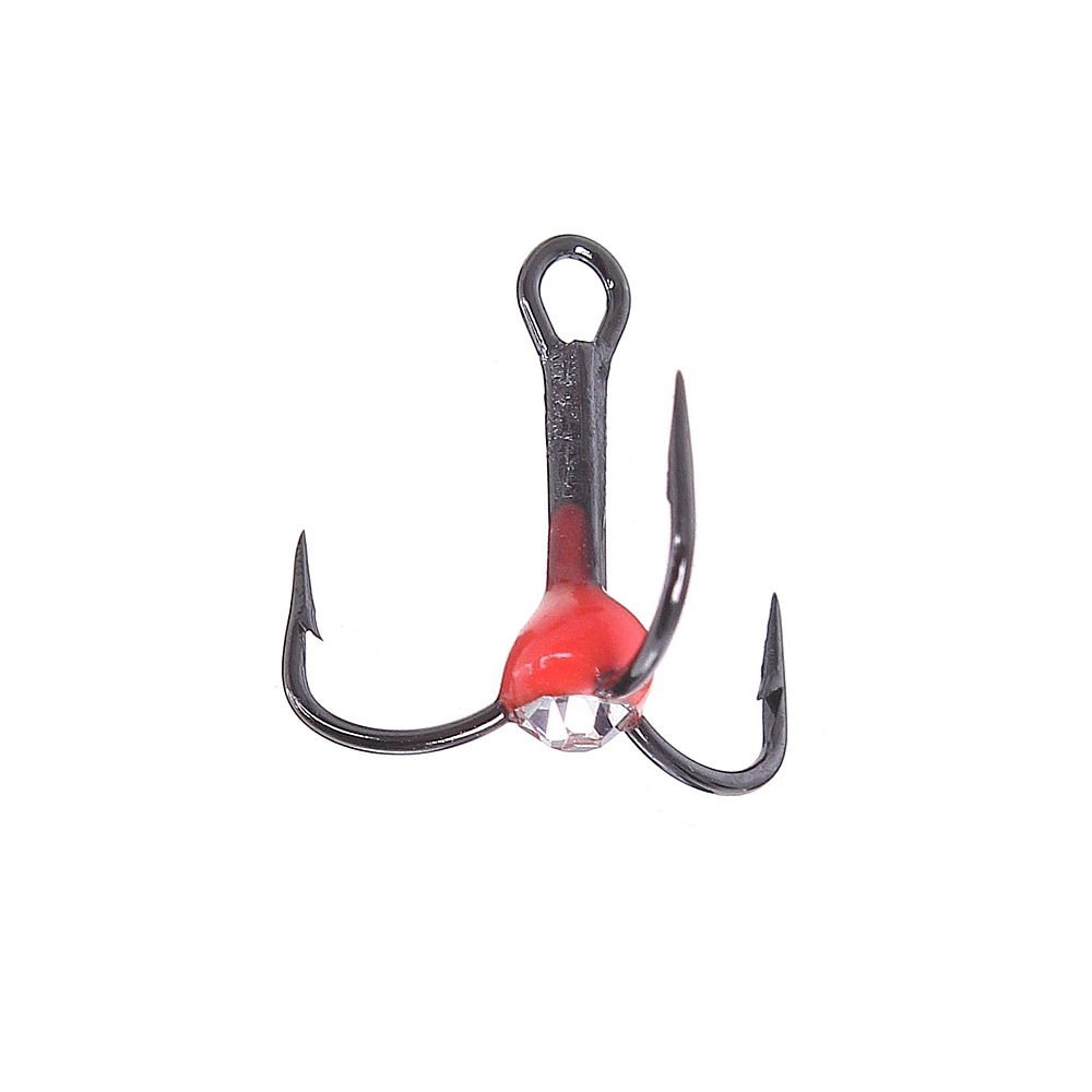 Тройник-черт Akra Diamand Treble Hook №12. Фото №1