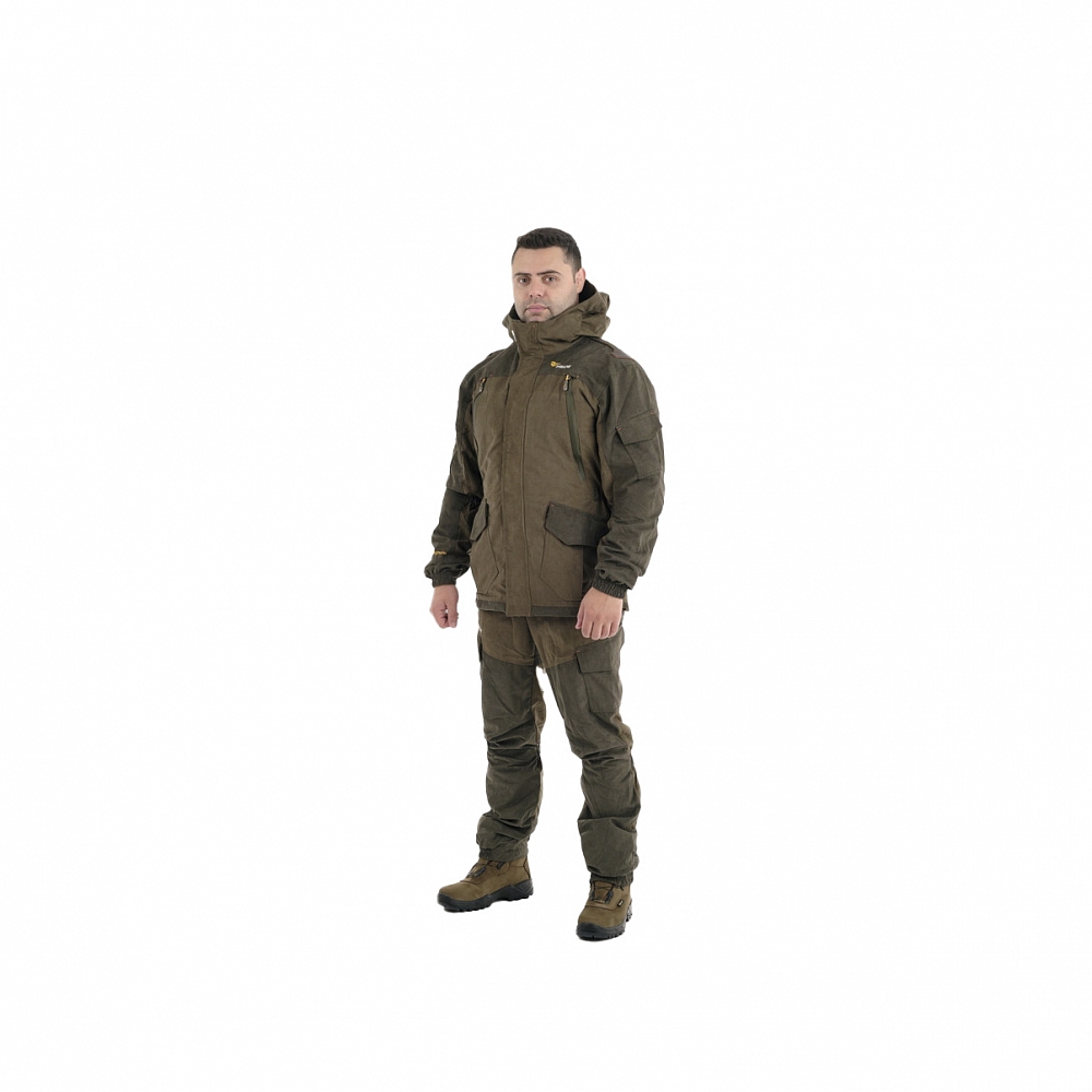 Костюм «Магнум осень» проклеенный (исландия, хаки) PRIDE р-р 48-50/170-176. Фото №3 Костюм «Магнум осень» проклеенный (исландия, хаки) PRIDE р-р 48-50/170-176. Фото №3