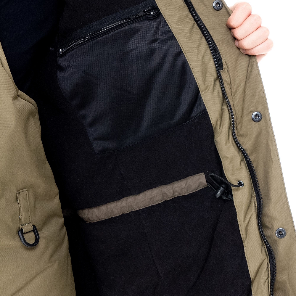 Костюм Huntsman Yukon Ice цвет Хаки ткань Breathable р. 56-58/182-188. Фото №6