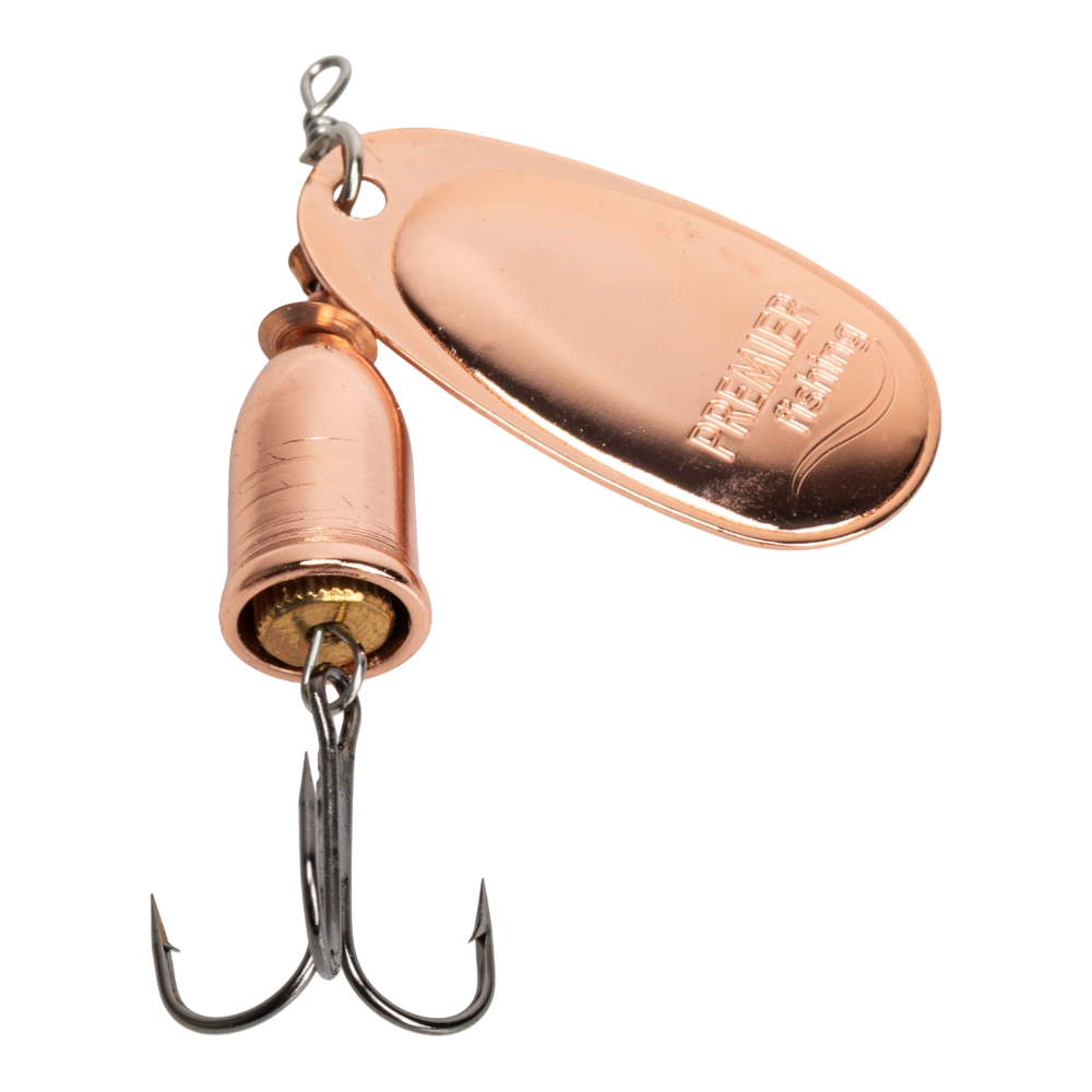 Блесна вращающаяся Gidra №4, 12гр CU Premier (PR-SPRH12-4CU). Фото №1