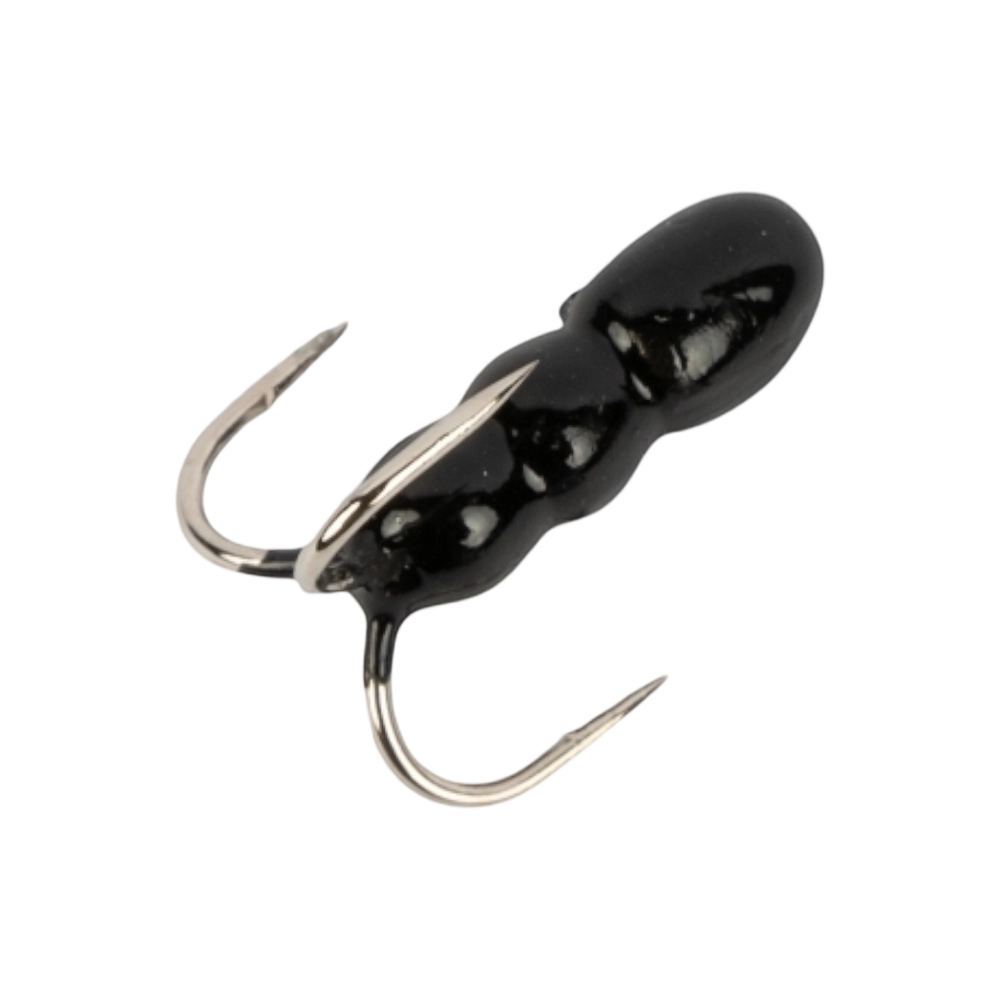 Мормышка свинцовая Trye Weight черная "Чертик-муравей" 0,8гр (10 шт). Фото №2