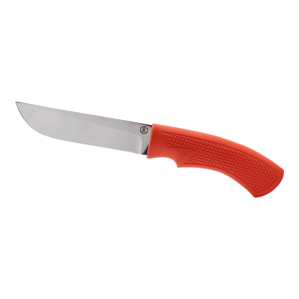 Нож Русский Булат "Беркут-2" клинок 95х18, рукоять литая пластмасса (оранжевый). Фото №1 Нож Русский Булат "Беркут-2" клинок 95х18, рукоять литая пластмасса (оранжевый). Фото №1