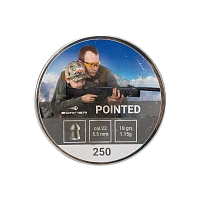 Пуля пневм. Borner "Pointed", 5,5 (250 шт.) 1,15 гр. 18 gr (30 шт в коробке)