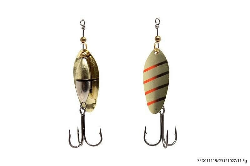 Блесна вращающаяся MADFISH Agate 11,5г, цвет GS121027. Фото №1