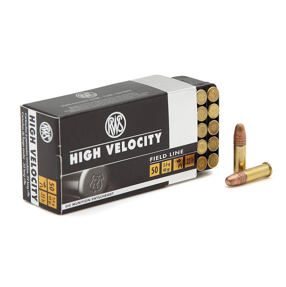 Патрон нарезной RWS калибр 22 LR DN 2,6гр. 40 grn. (в пачке 50 шт.). Фото №2 Патрон нарезной RWS калибр 22 LR DN 2,6гр. 40 grn. (в пачке 50 шт.). Фото №2