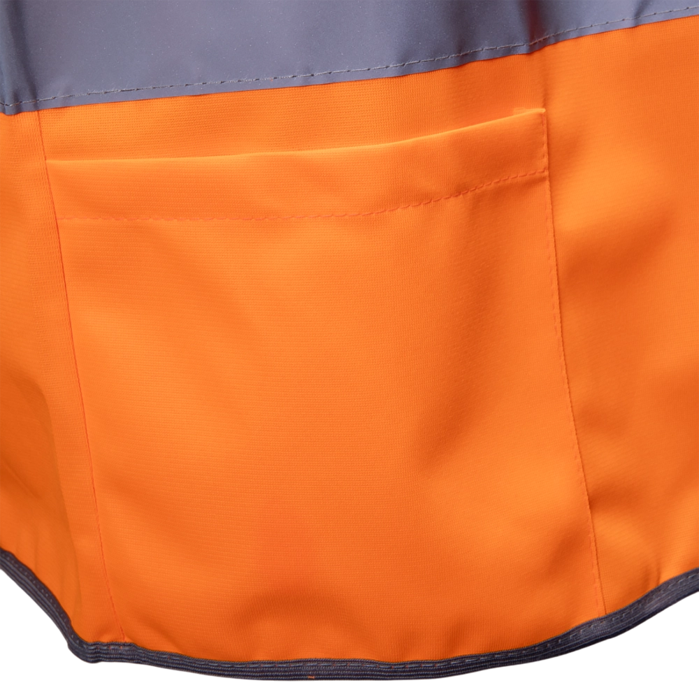 Жилет сигнальный тип 1 Трикотажное полотно р-р 64-66 рост 3-4 Оранжевый. Фото №3