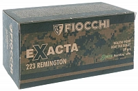 Патрон нарезной FIOCCHI калибр 223 REM SIERRA MATCH KING 69 grn. (в пачке 20 шт.)