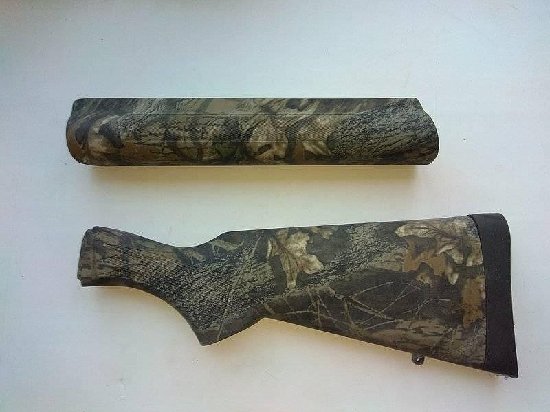 Приклад + цевье для Remington мод. 1100, 11-87 (camo, пластик). Фото №2