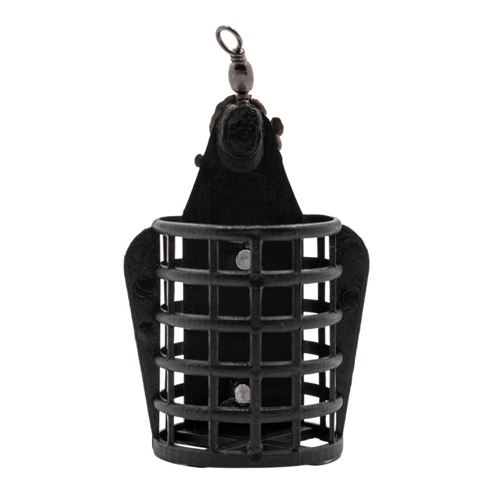 Кормушка фидерная с крыльями пласт с вертл черн 32мм 20гр. Фото №3