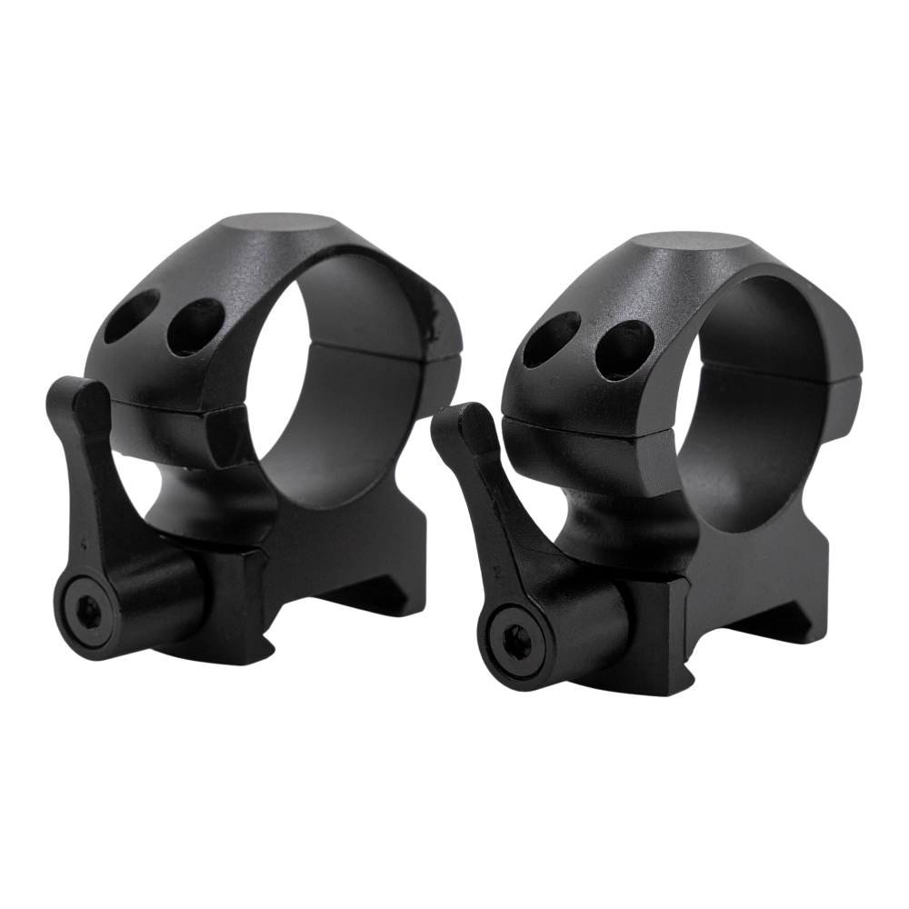 Кольца Arkon 25,4 мм быстросъемные на weaver, стальные, средние. Фото №3
