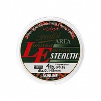 Леска Sunline TROUTIST AREA LE STEALTH 100m Yellow&Clear 0.128mm 1.5kg