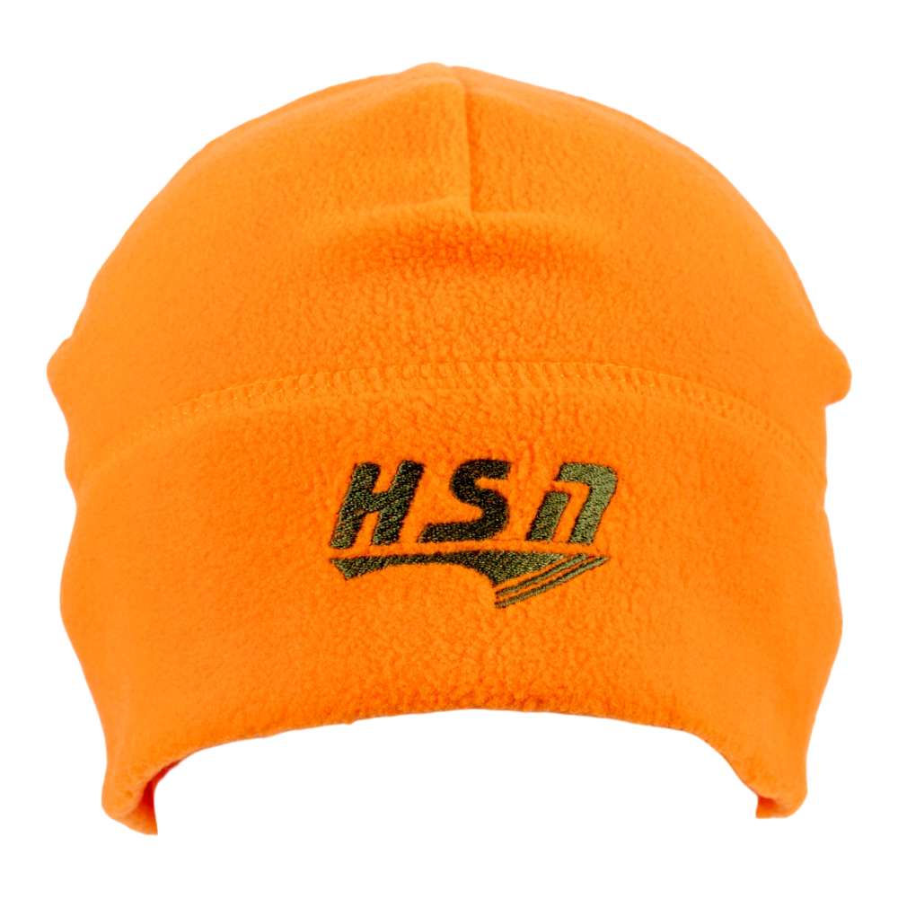 Шапка HSN флисовая оранжевая р. 57-58. Фото №1