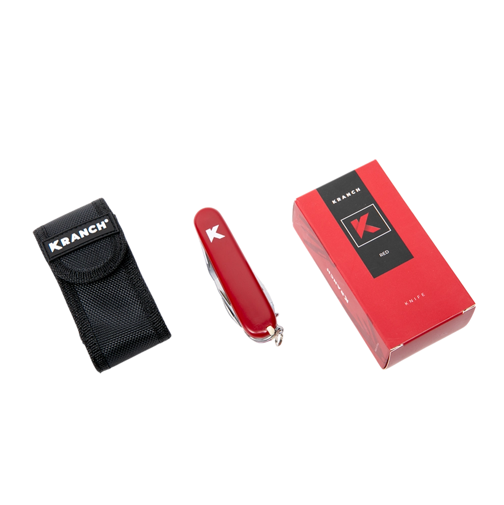 Нож складной туристический Kranch R-106, red. Фото №3