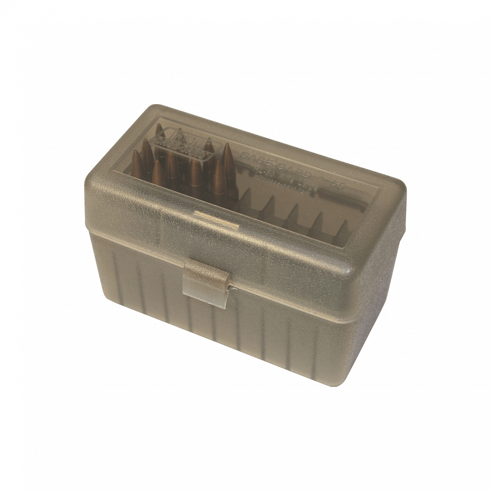 Футляр MTM Deluxe Flip-Top для патронов 50шт. калибр 25-06,270Win,280Rem,30-06,300WinMag,8х54Mau,410 . Фото №3