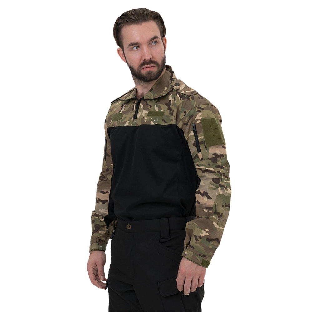 Футболка Remington Tactical Frog Long Sleeve Zipper Collar CP р. M. Фото №5