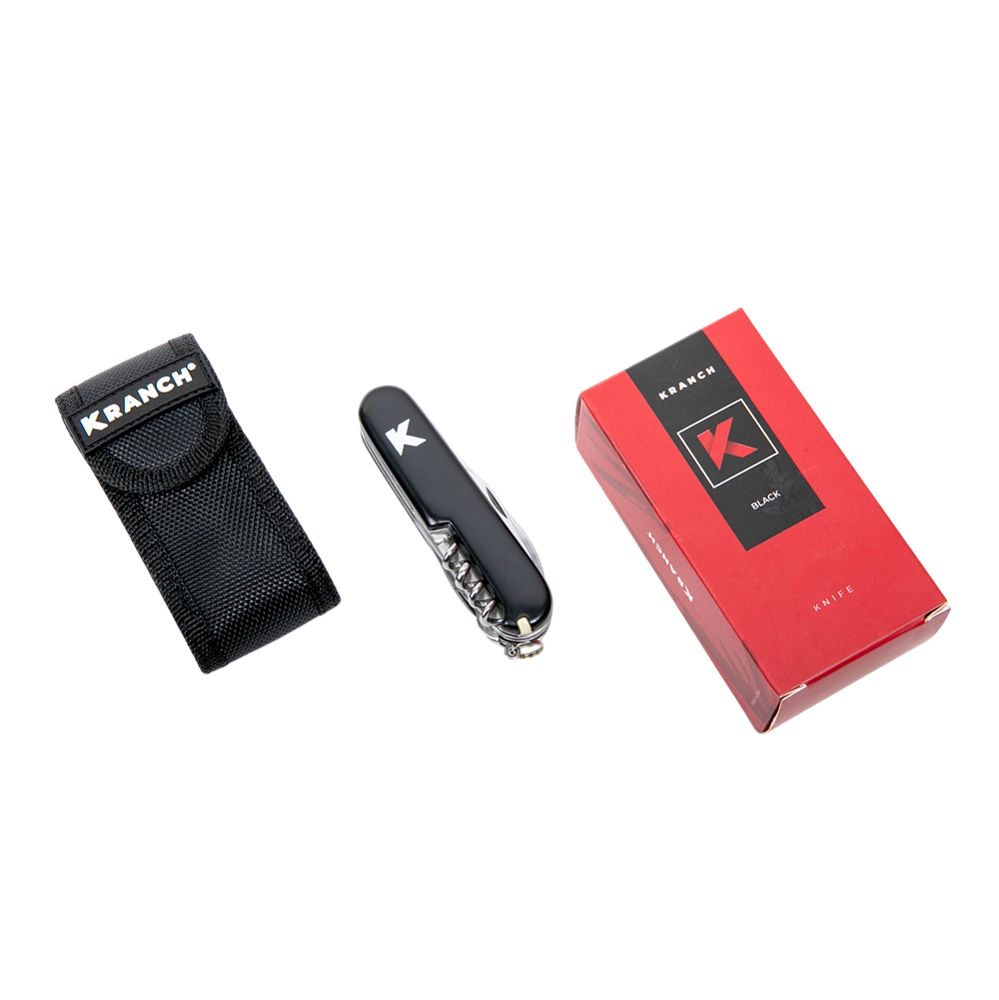 Нож складной туристический Kranch В-109, black. Фото №2