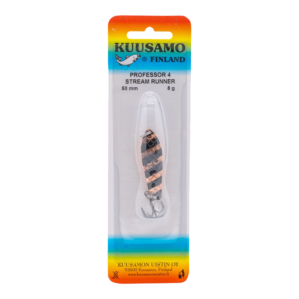 Блесна колеблющаяся Kuusamo Professor 4, 50мм, 8гр (BL-C). Фото №1