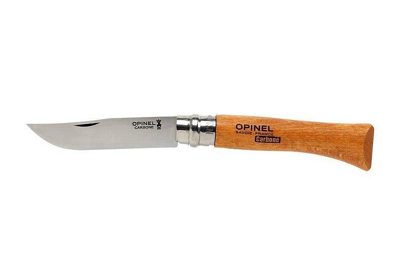 Нож складной "Opinel" virobloc n 10, углеродистая сталь. Фото №1