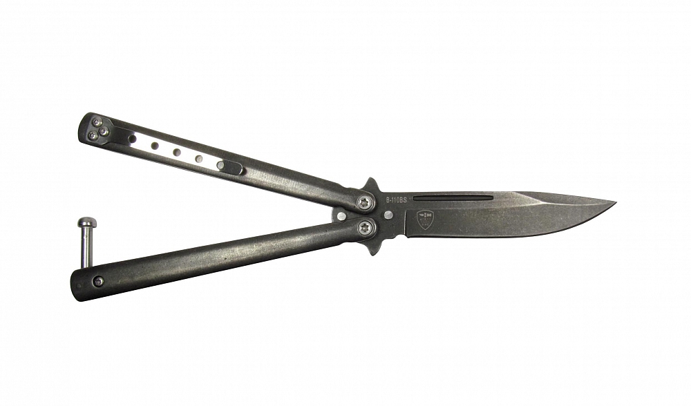 Нож балисонг Чёткий расклад B-110BS. Фото №1