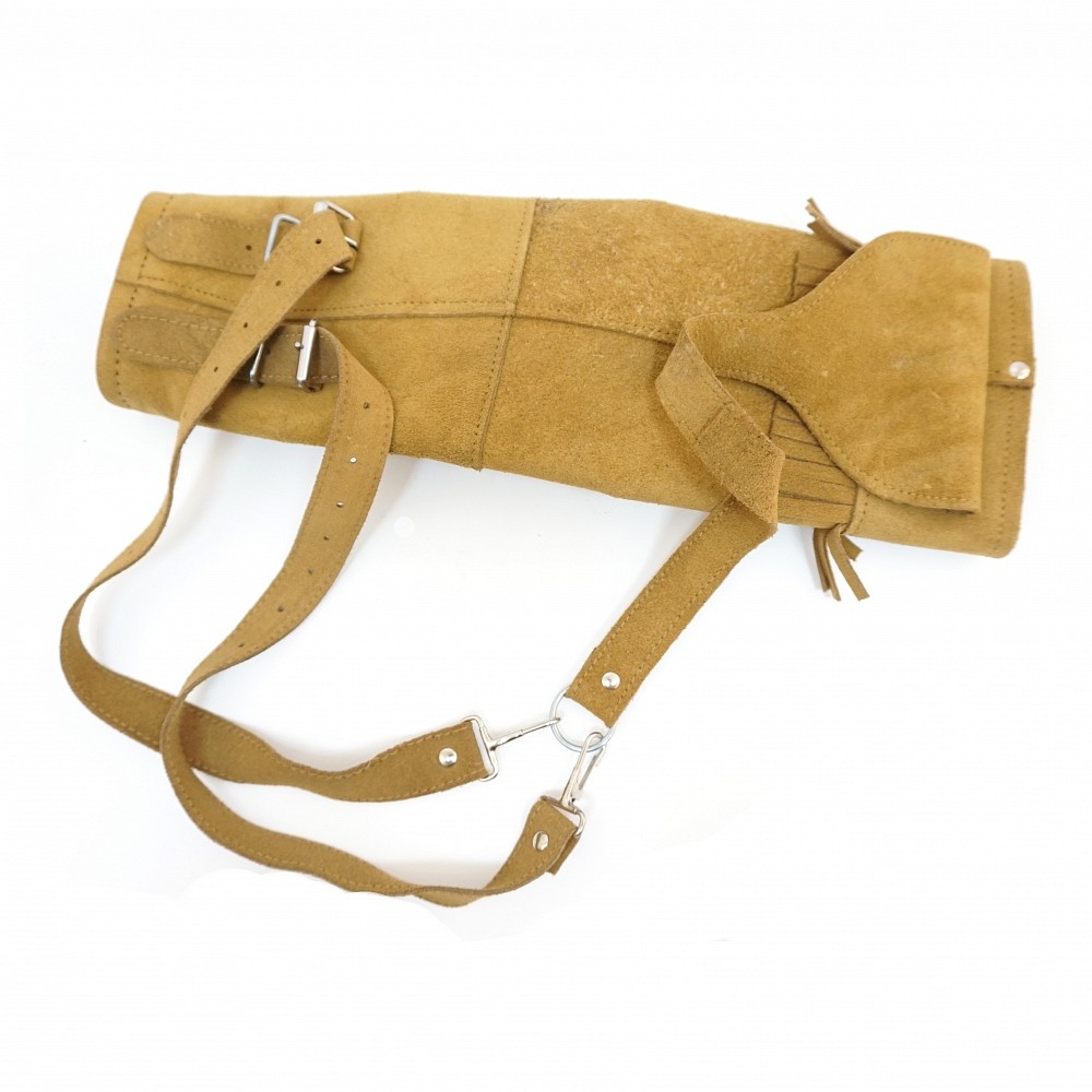 Колчан заспинный (замша). Фото №3